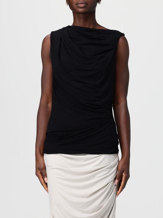 Entire Studios Black Sleeveless T-Shirt ESSS26 TO01243