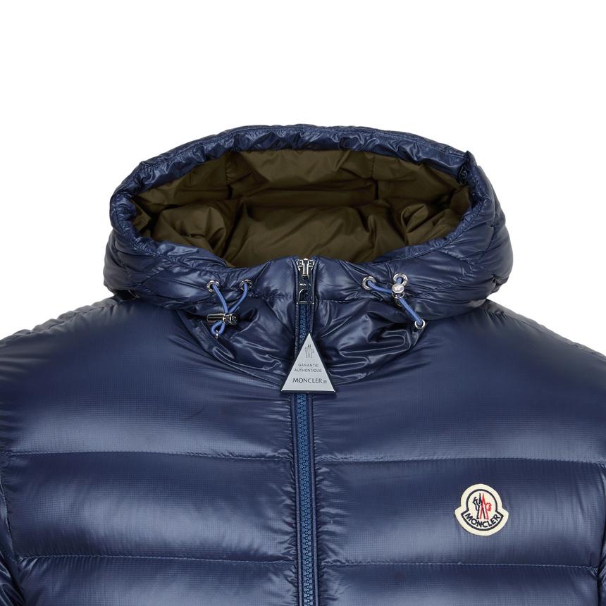 Moncler Puffer Jacket Forzo Men Blue Down Coat