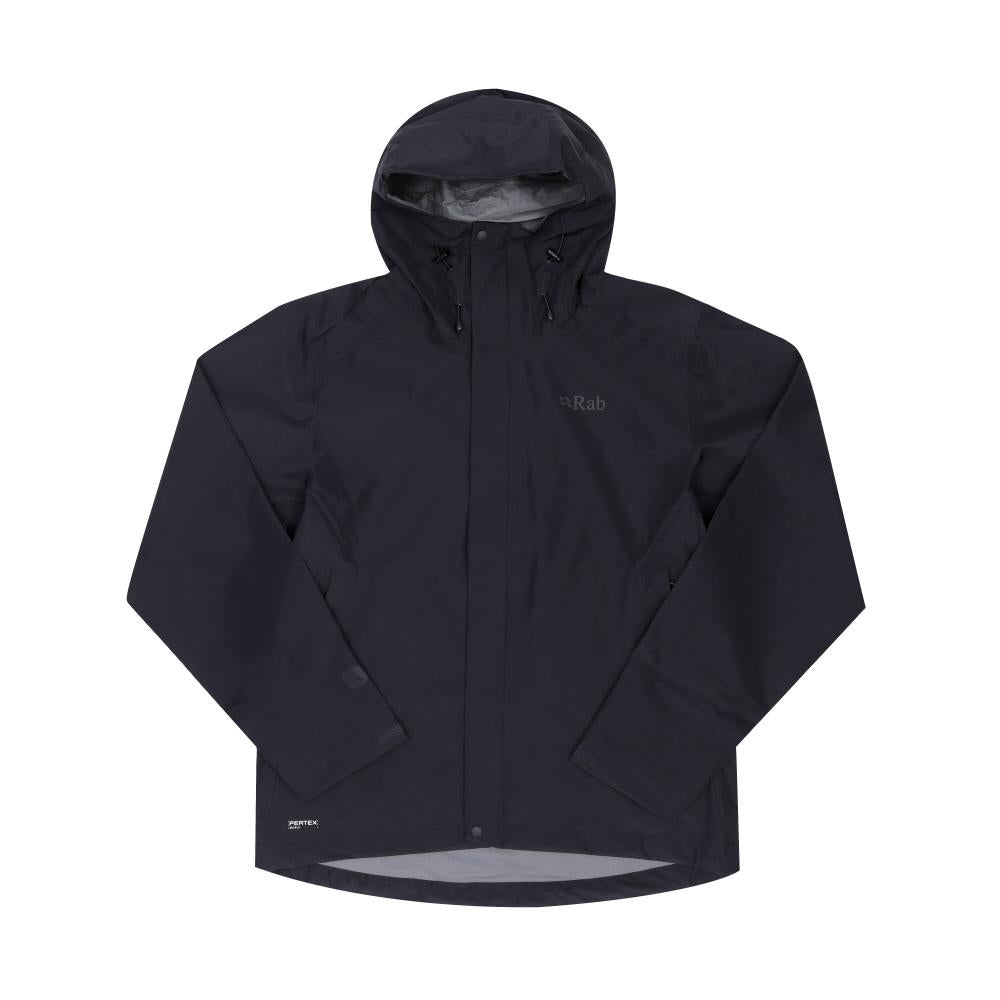 RAB Black Downpour Men’s Jacket QWI 06
