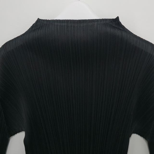 Issey Miyake Pleats Please Basic Top T-Shirt Beige