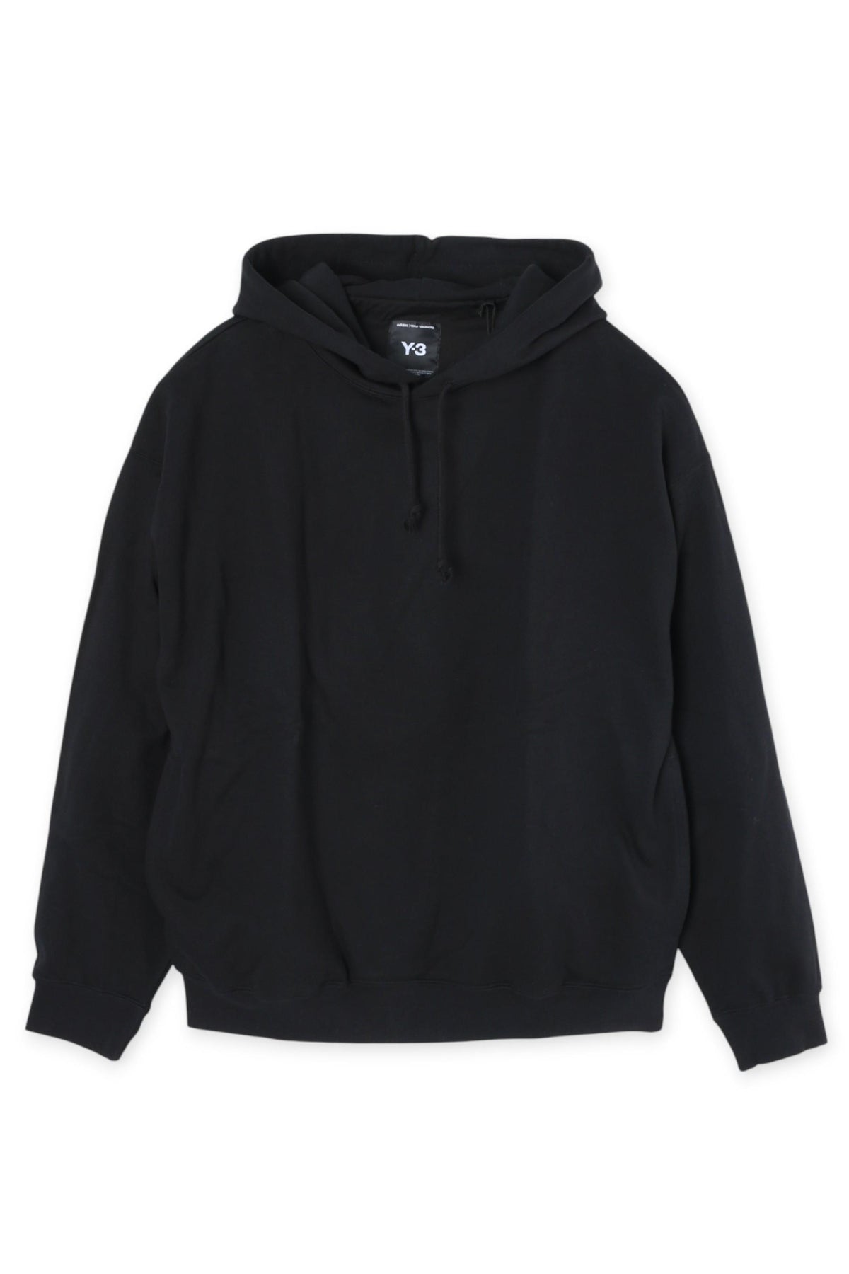 Y-3 Black Graphic Hoodie Unisex Top JN4882