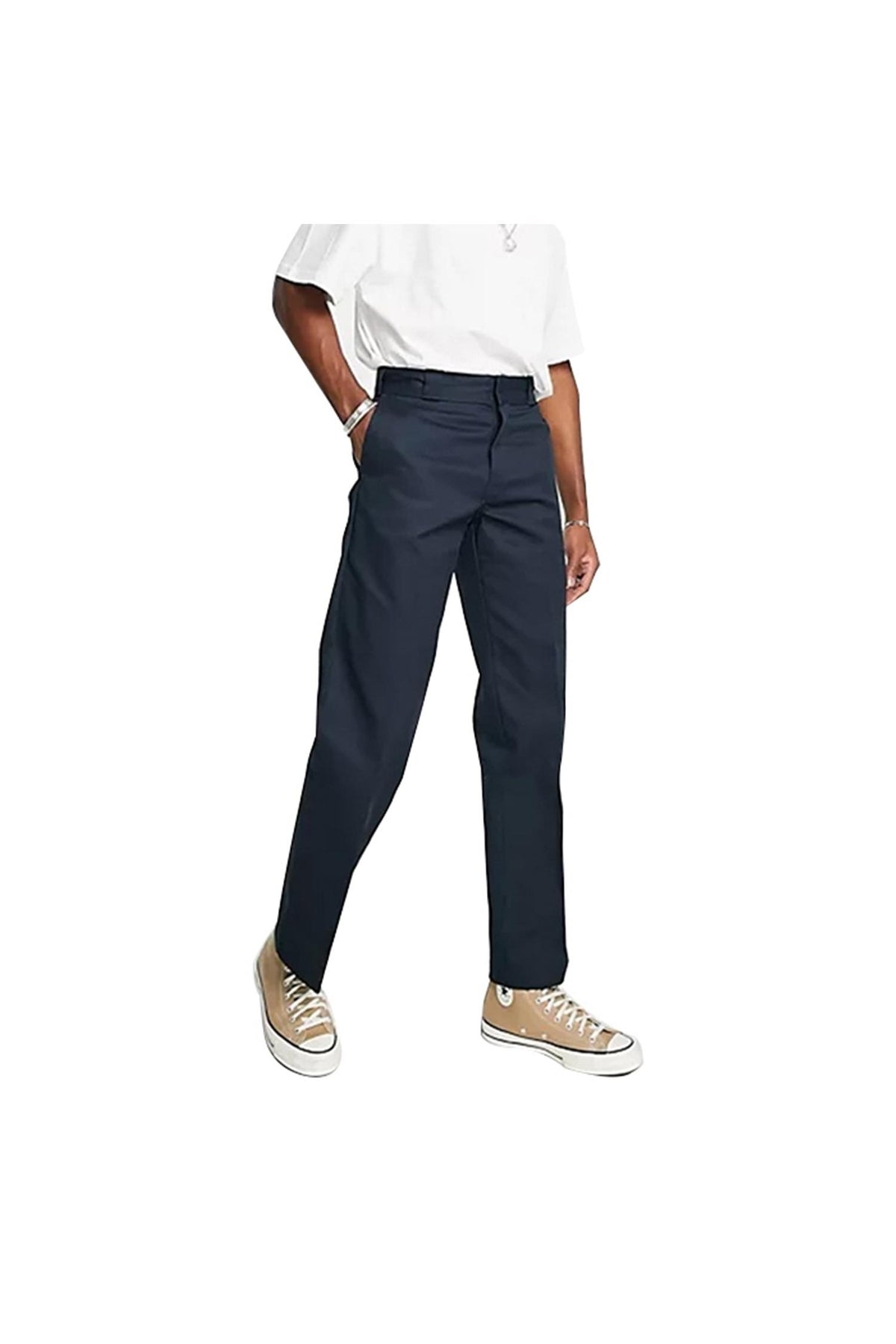 Dickies Original 874 Twill Work Pants Navy Blue Classic Unisex Pants 874 NV