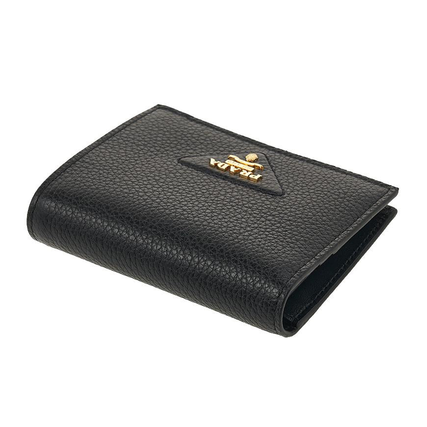 PRADA Women’s Logo Card Holder Wallet 1MV204 2BBE F0632