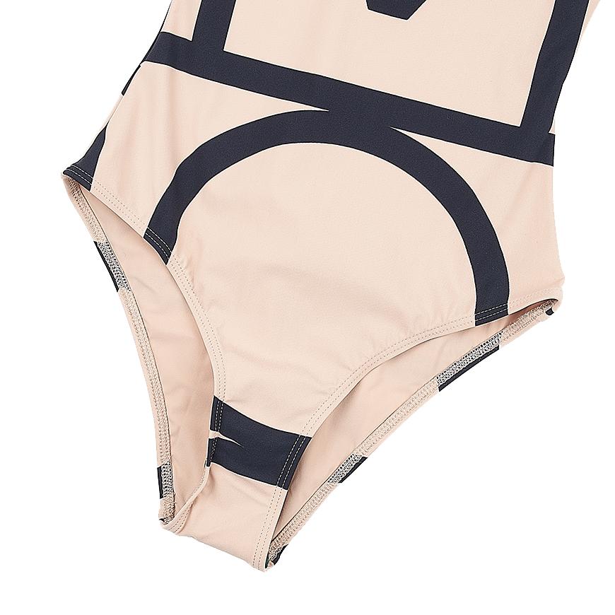 Toteme Monogram Print One-Piece Swimsuit for Women 213842795 910 1