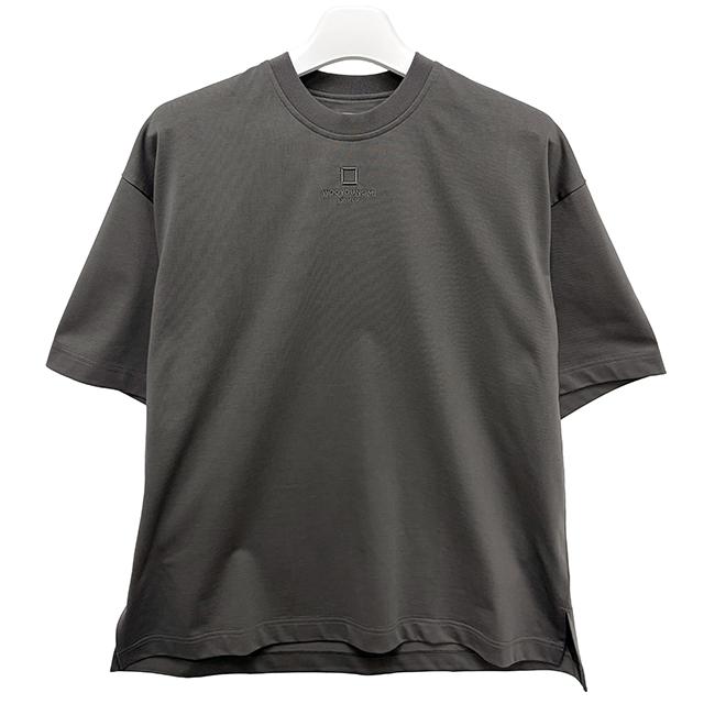 WOOYOUNGMI Embroidered Logo Cotton Oversized Short Sleeve T-Shirt W261TS10 732G