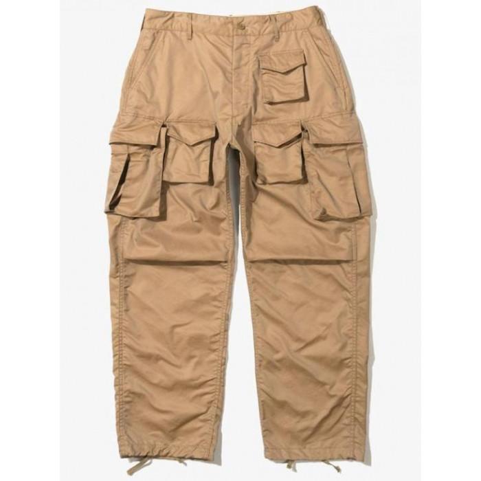 Engineered Garments Khaki Poly Cotton Iridescent FA Classic 24F1F016 PS319 ZT146