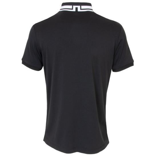 J LINDEBERG Short Sleeve T-Shirt for Men GMJT150829999 BLACK DOM