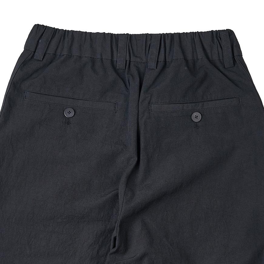 WOOYOUNGMI Men’s Hemp Sweatpants Joggers Black