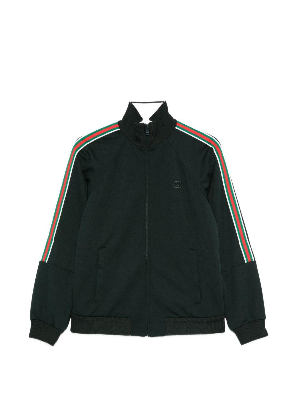 GUCCI Blue Zip-Up Jacket