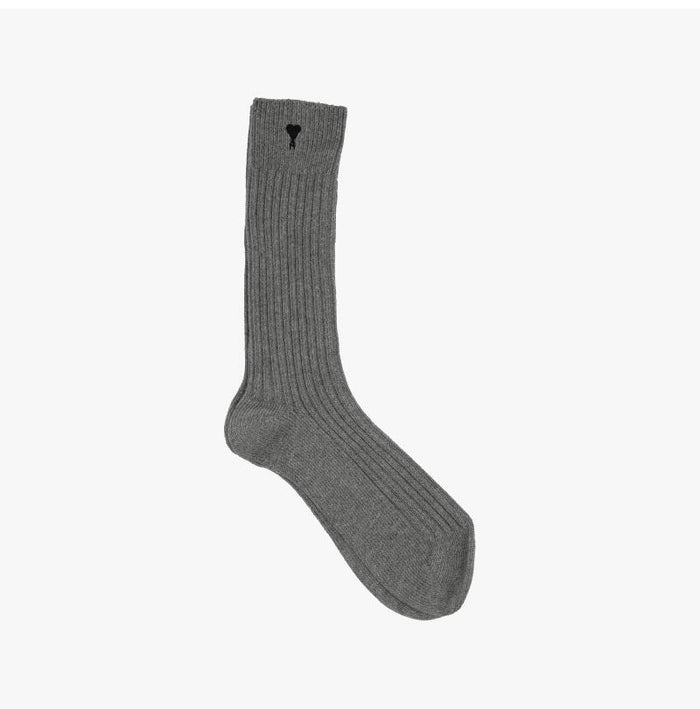AMI Unisex Cotton Crew Socks USC611 AK0007 971