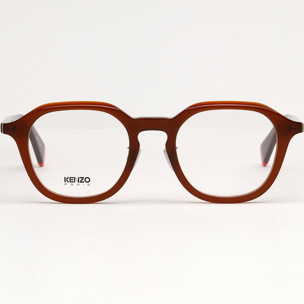 KENZO Acetate Asian Fit Eyeglass Frames Unisex Tortoise Daily Style