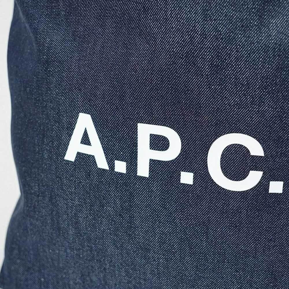 A.P.C. Ninon Unisex Canvas Tote Bag Eco Shopper Ivory