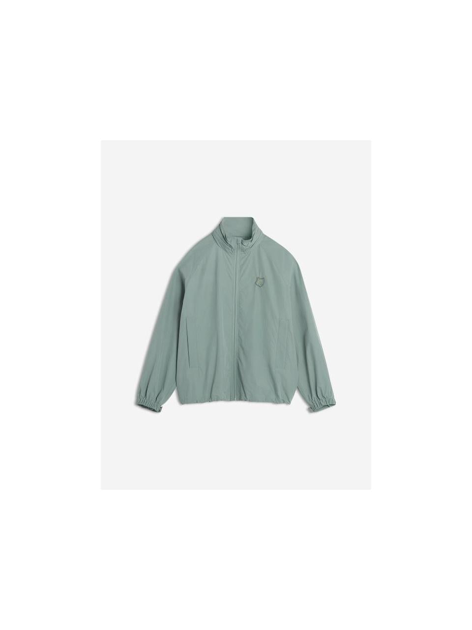 Maison Kitsune Windbreaker Bold Fox Head Hooded Sweatshirt B OM02201 WQ4045 0078