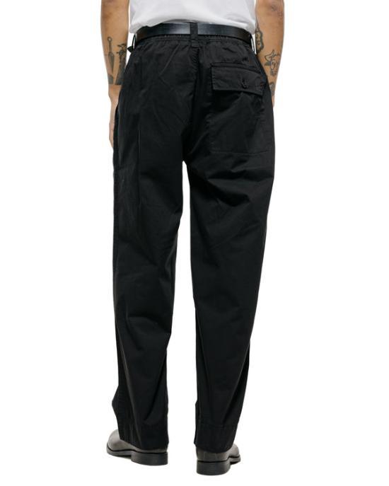 Margaret Howell Black Straight Classic Pants MHTR0534 S26MPZ BLK BLACK DOM