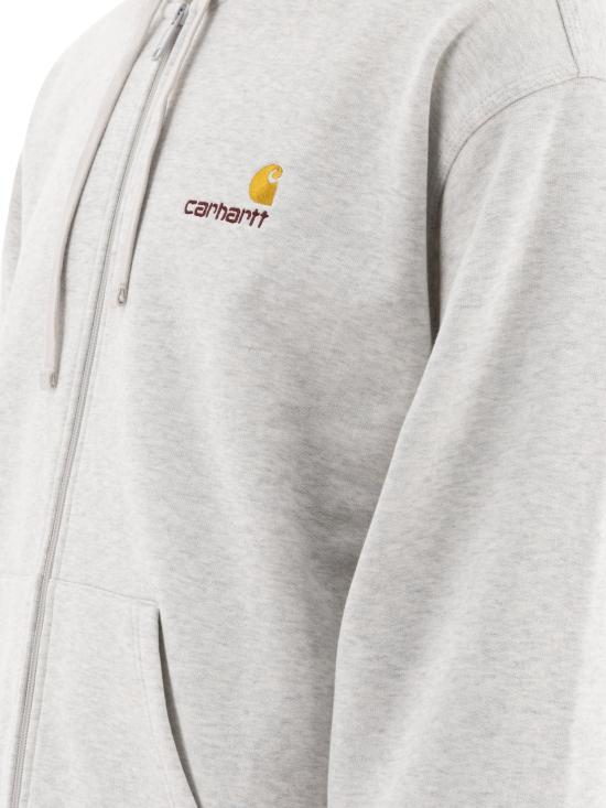 CARHARTT WIP American Script Hooded Jacket for Wom I033063 482XX ASH HEATHER DOM