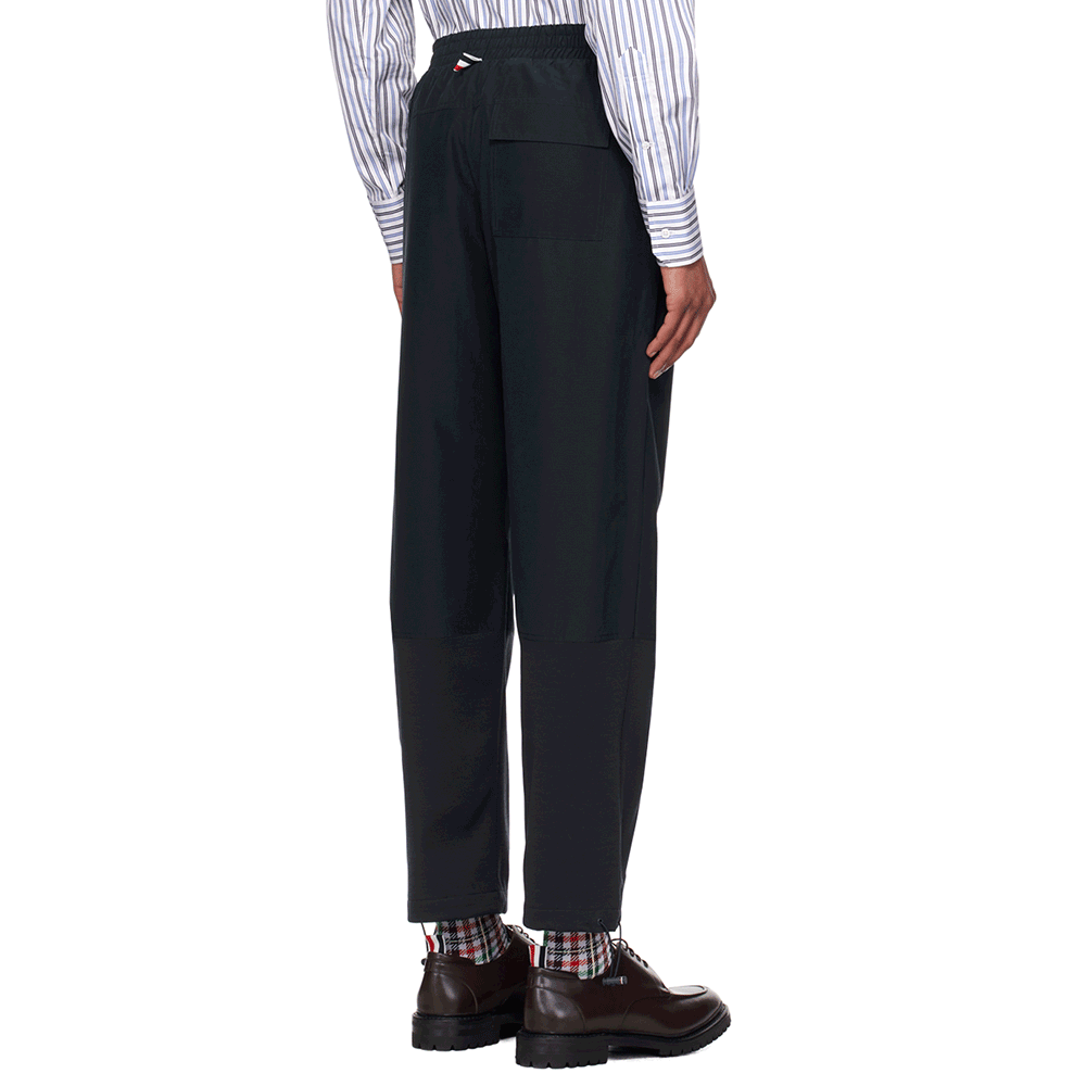 THOM BROWNE Men’s Ripstop Wool Milano Sweatpants/Joggers MJQ210A 07651 415