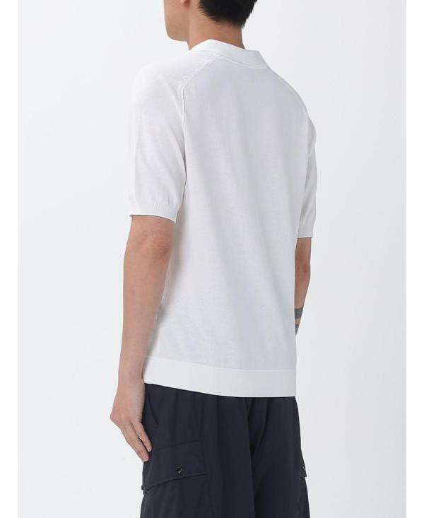 CP Company Cotton Crepe Polo Knit T-Shirt