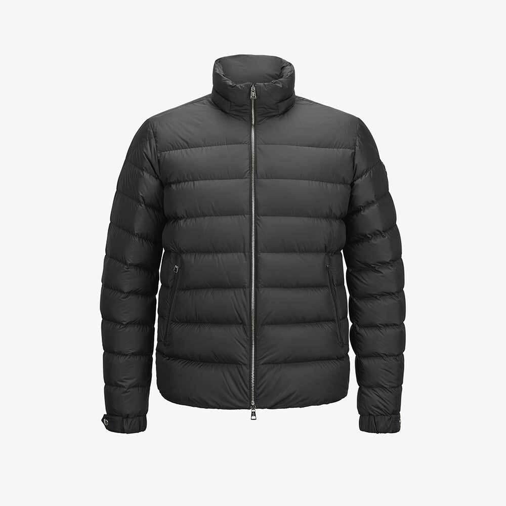 Moncler Arneb Hooded Short Down Jacket Black Men’s