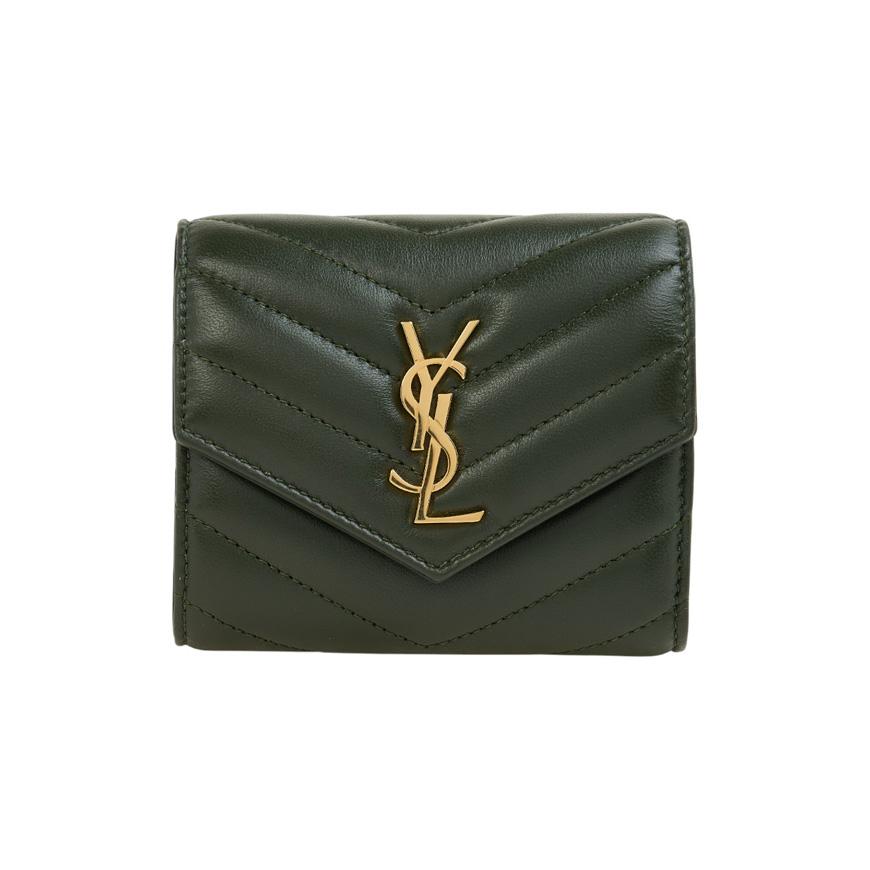 Saint Laurent Cassandra Multi Compact Wallet for Women 692061 AAA44 3189