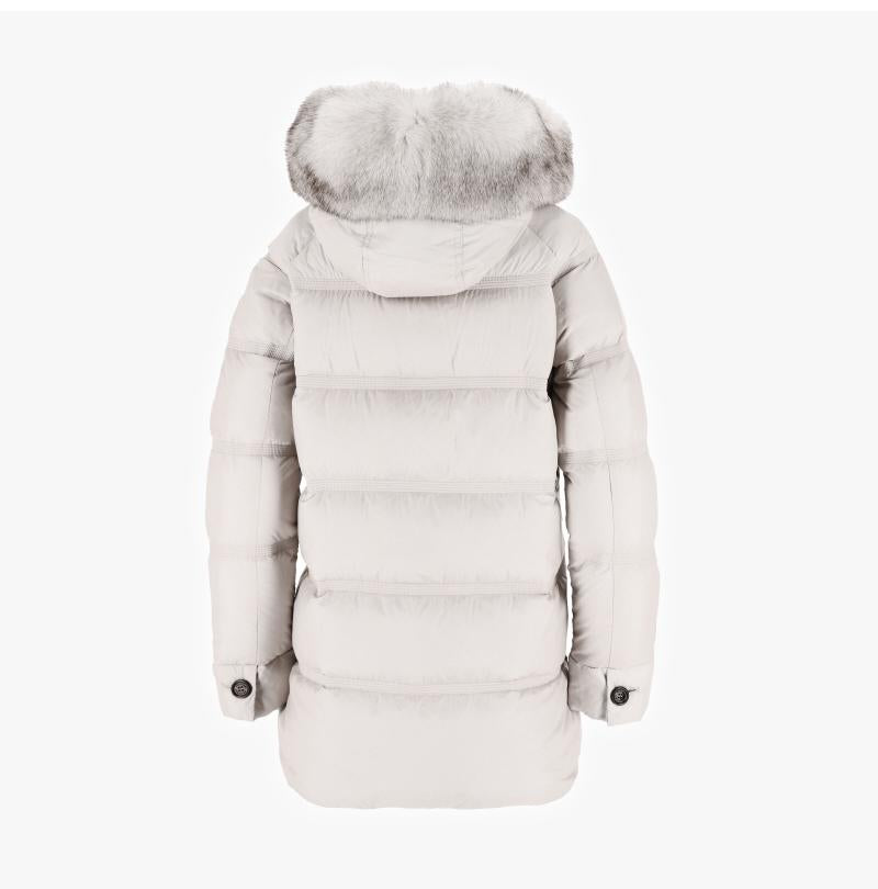 Peuterey Women’s TAKAN Fox Fur Down Puffer Jacket PED5110 715