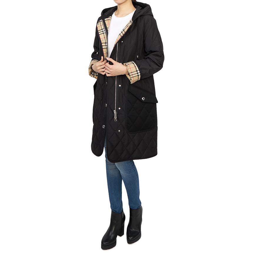 BURBERRY Quilted Down Puffer Coat for Women 8096351 A1189