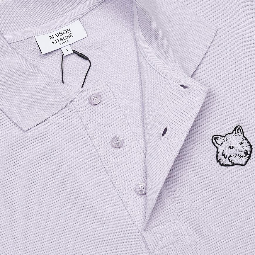 Maison Kitsune Bold Fox Head Logo T-Shirt Men’s White Cotton MM00202KJ7010 0173