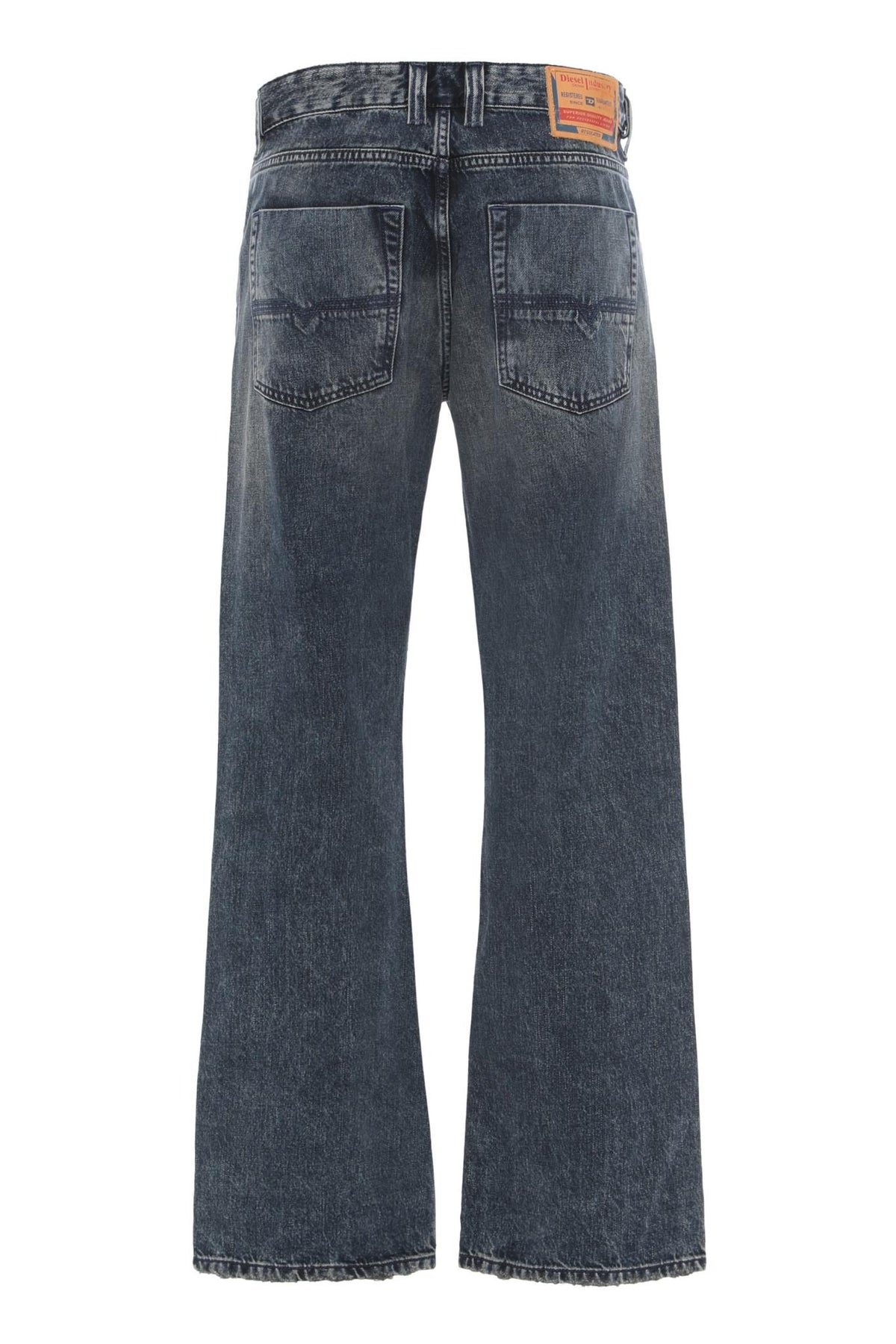 DIESEL Blue Denim Jeans Men’s Straight Fit Pants