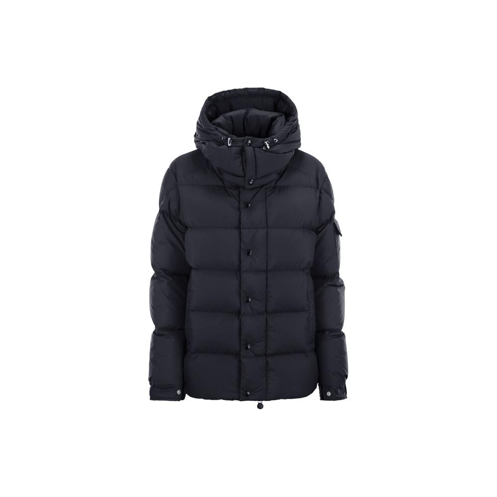 Moncler Navy Logo Patch Maya Down Puffer Jacket Men 1A00205 53333 776