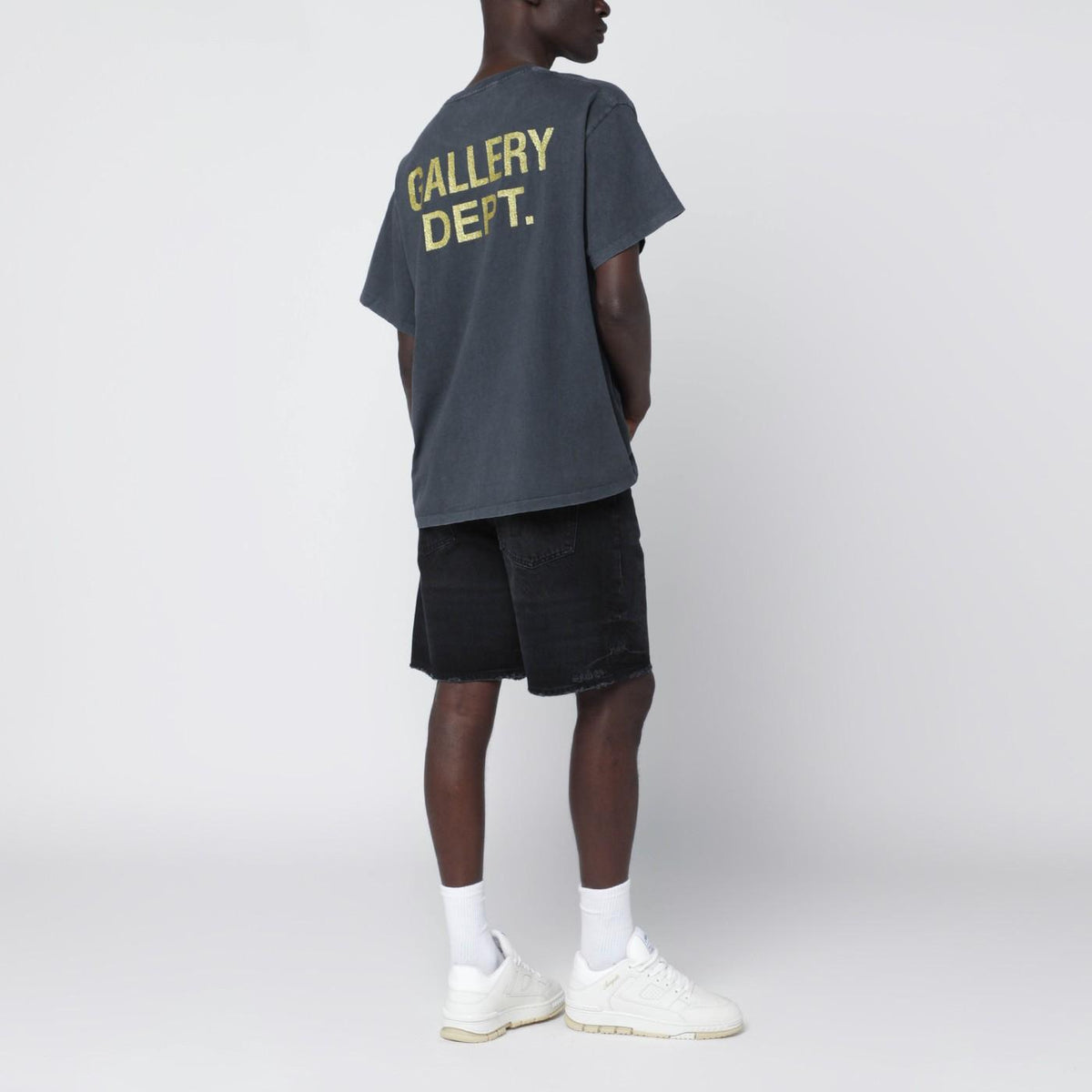 GALLERY DEPT. Vintage Black BIG REAPER ATK Graphic T-Shirt