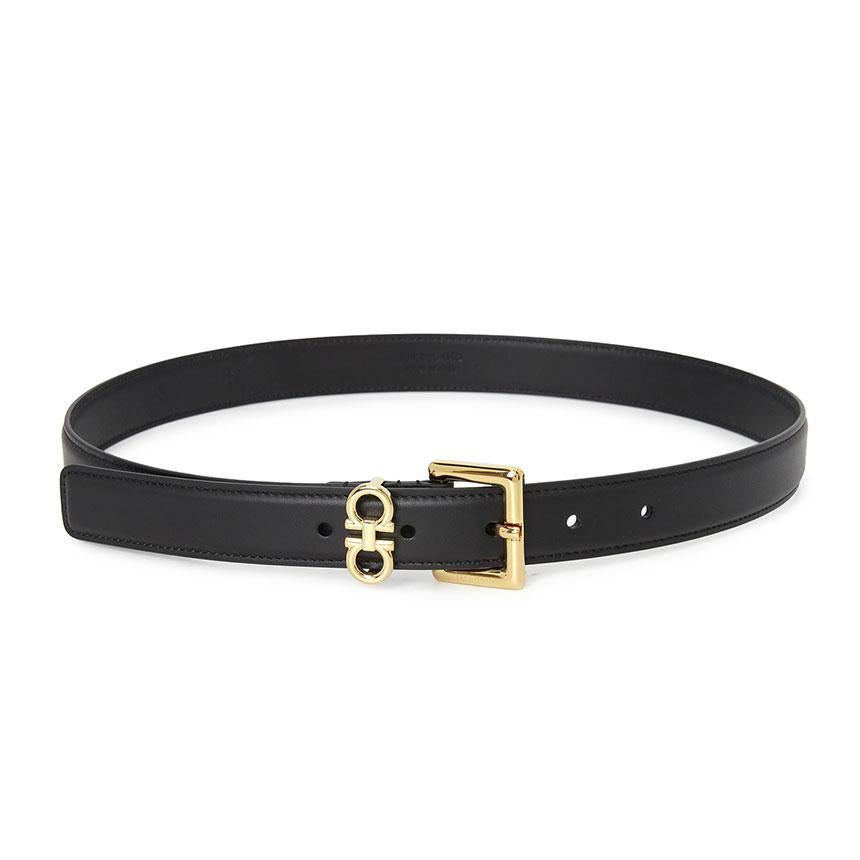 Ferragamo Gancini Women's Leather Belt 23 0346 001 0780415