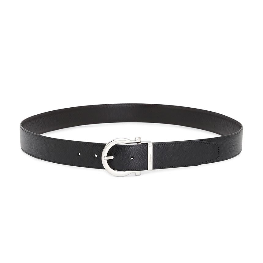 Ferragamo Gancini Reversible Leather Belt Pre-Cut Men’s 67 9781 003 0675140