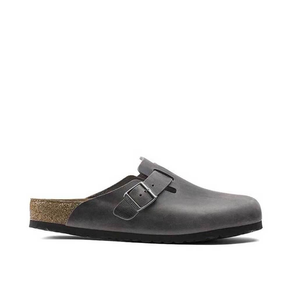 Birkenstock Boston BS Clog Sandals Iron Gray