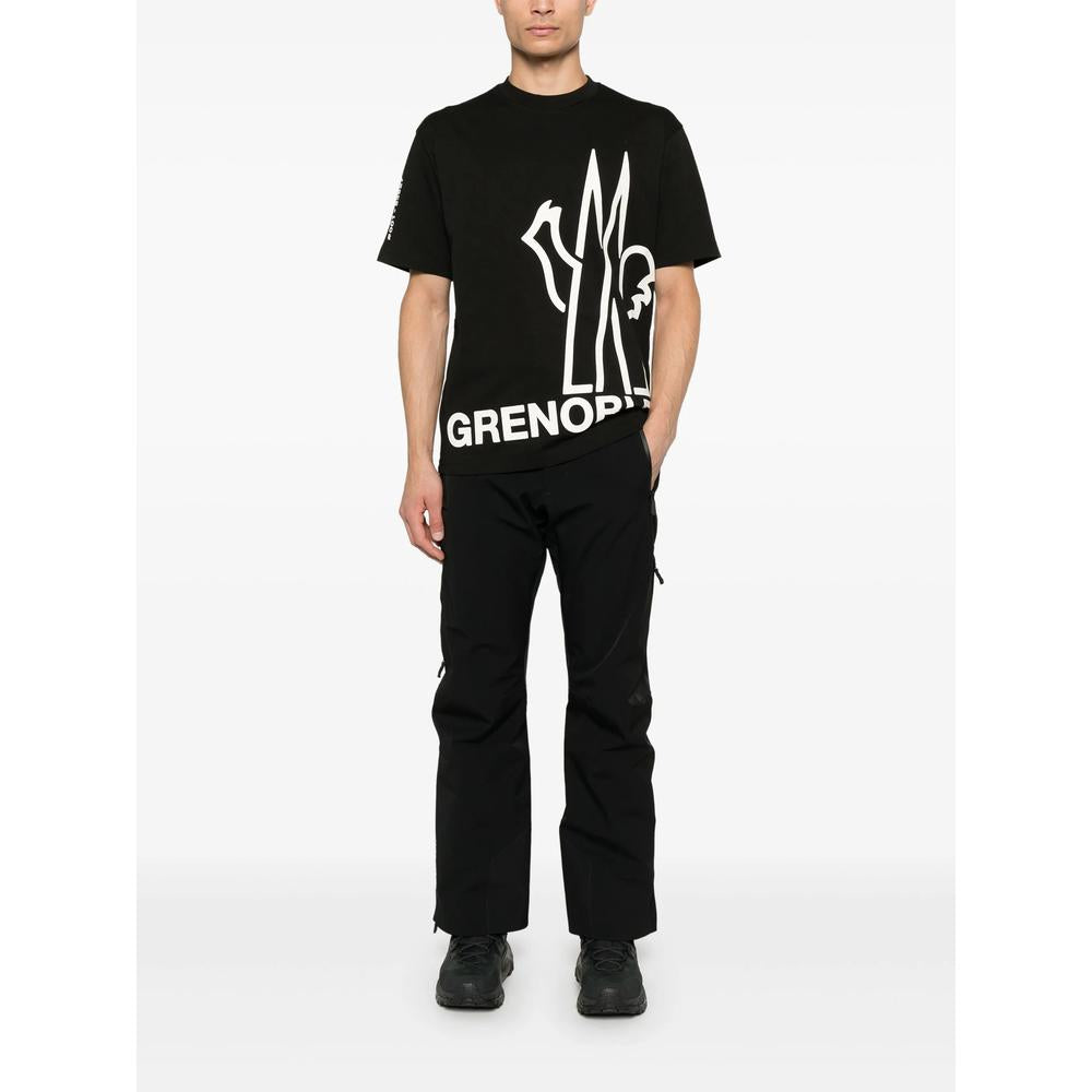 Moncler Black Cropped Pants for Men