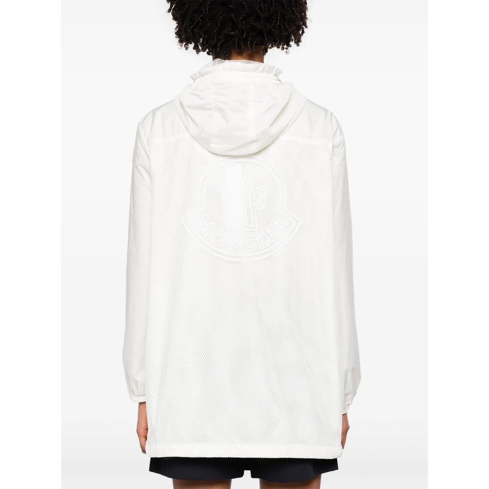 Moncler Aiole Women’s Hooded Jacket White