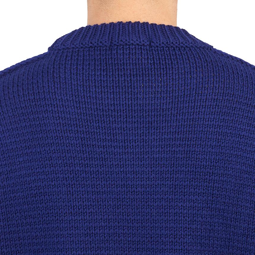 Ten C Men’s Wool Crewneck Sweater Navy