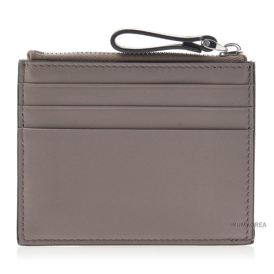 VALENTINO Garavani V Logo Plaque Card Holder Unisex Black Leath 4Y2P0U76 ZQU 416