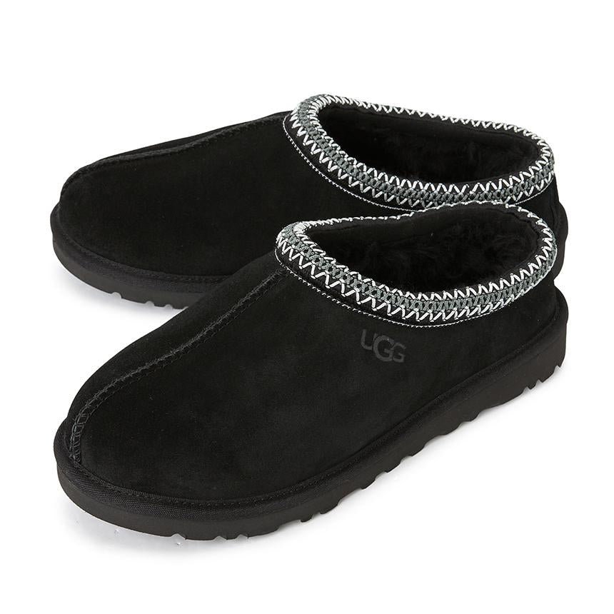 Ugg Tasman II Men’s Suede Mule Slippers 1174671 BLK