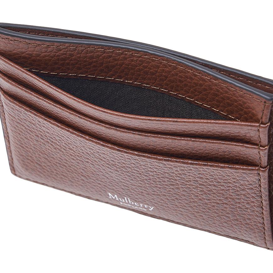 Mulberry Unisex Small Classic Leather Card Holder Wallet RL7423 552 G110