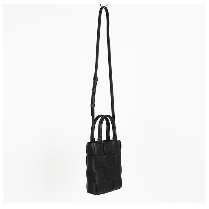 Bottega Veneta Mini Cassette Tote Bag Beige Leather
