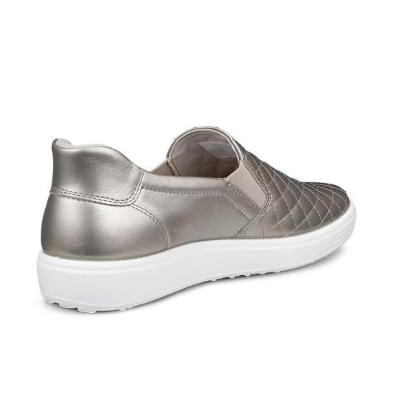 ecco Pure Cashmere Leather Sneakers 470843 61543