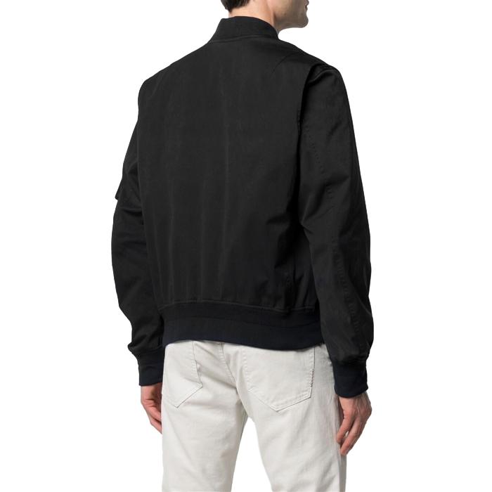 Ten C Black Bomber Jacket 22CTCUC04064 A06105 999