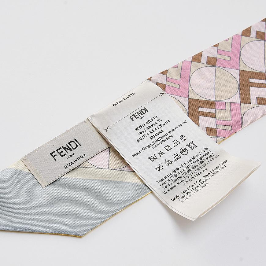 FENDI Women’s Raffia Silk Scarf