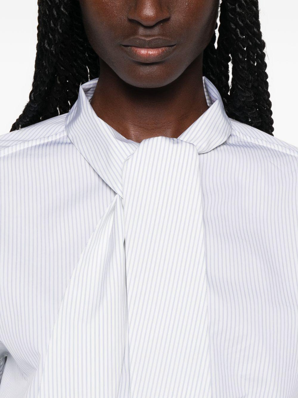 Bottega Veneta Long Sleeve Button-Up Shirt Black Cotton