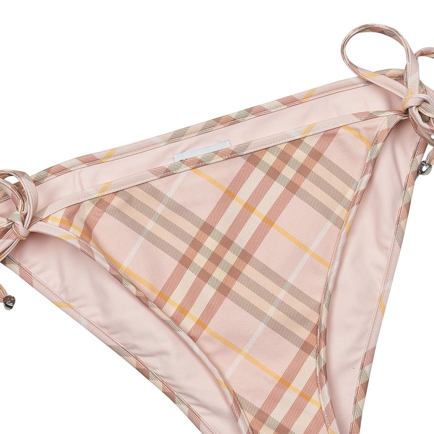 BURBERRY Check Brief Bikini for Women 8108591 W SP25 WW SIC C1791