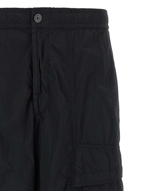 STONE ISLAND Straight Classic Pants for Men L2S15 3100026 S00F6 V0029 BLACK DOM