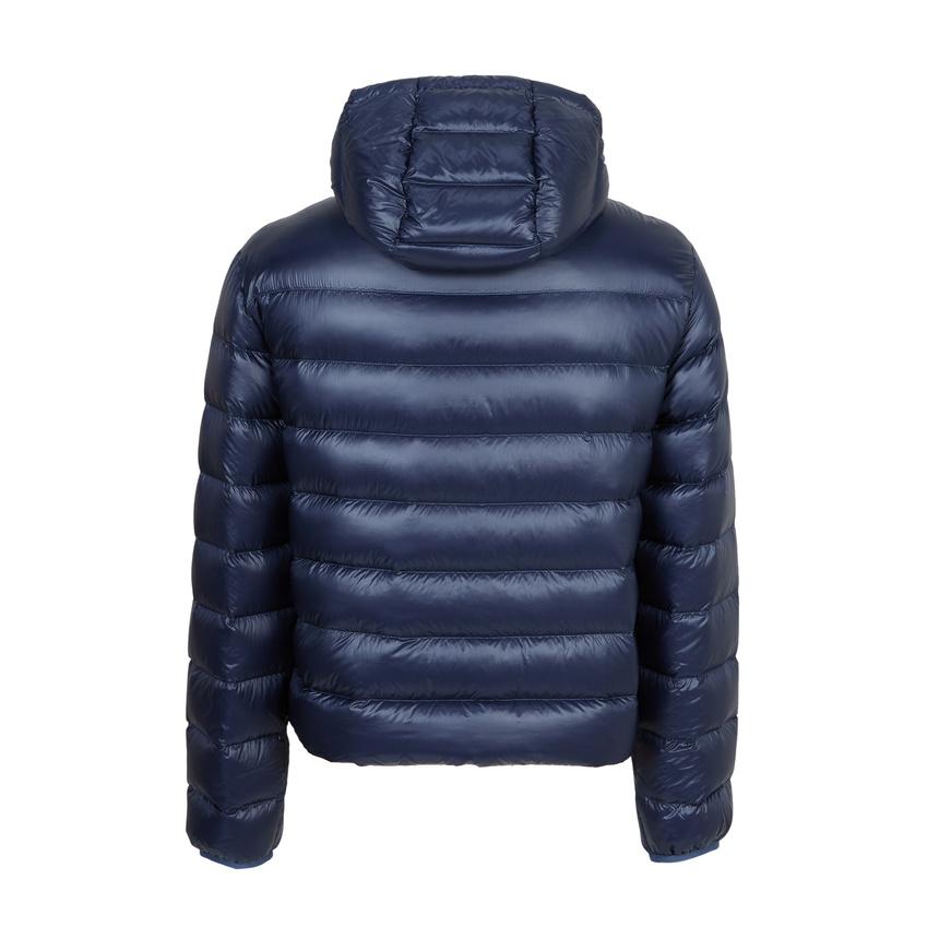 Moncler Puffer Jacket Forzo Men Blue Down Coat