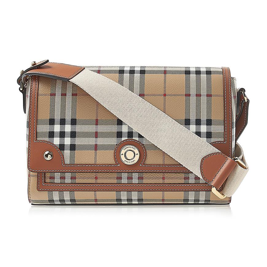 BURBERRY Vintage Check Note Crossbody Bag 8066226 LL MD NOTE DFC A9534 3