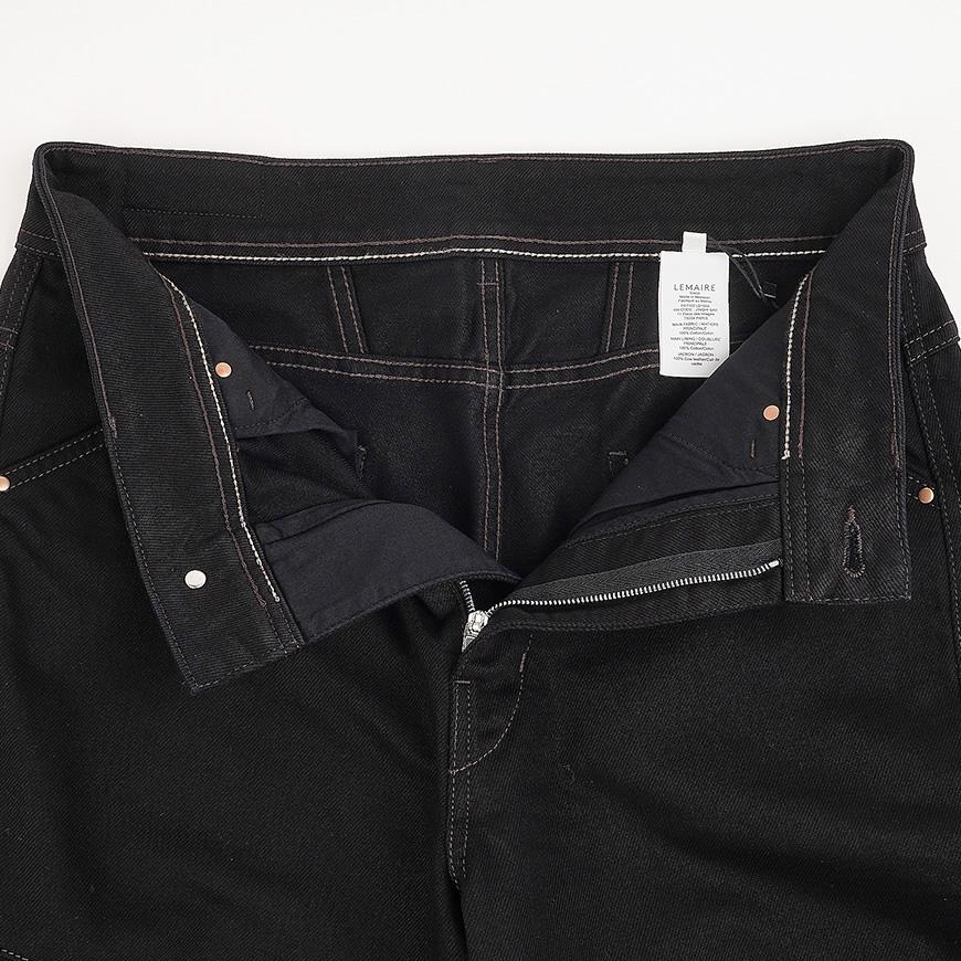 Lemaire Men’s Twist Workwear Classic Pants PA1102 LD1055 BK999