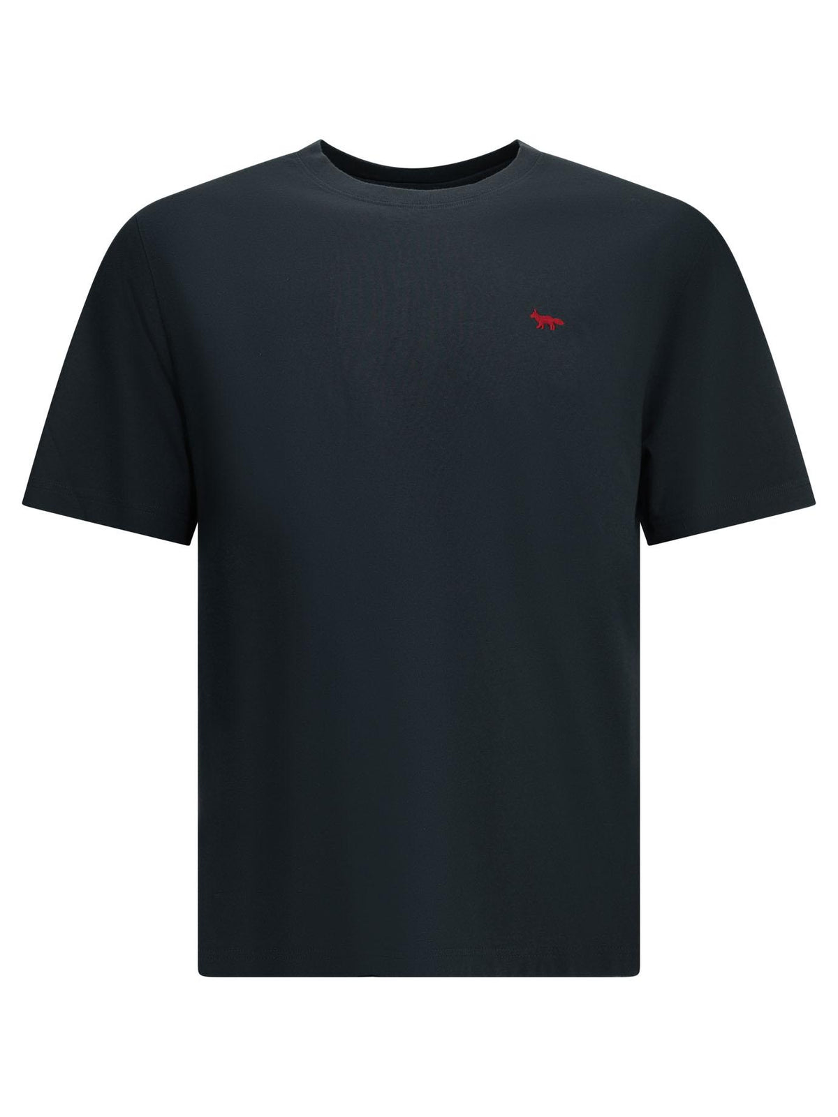 Maison Kitsune Cotton Crewneck T-Shirt for Men