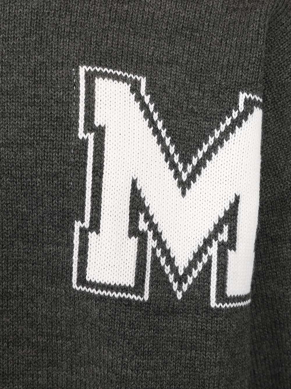Maison Margiela Black Cotton Crewneck Sweatshirt for Men
